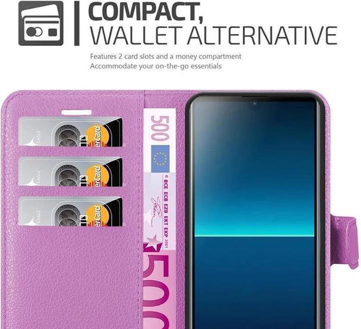 Actual product image Cadorabo Book with stand function cover (Sony Xperia L4)