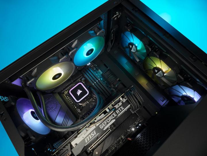 Actual product image Corsair H100x RGB Elite