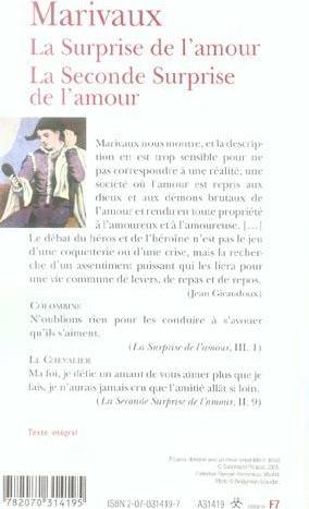 Produktbild La surprise de l'amour, suivi de La seconde surprise de l'amour (Französisch, Marivaux, 2006)