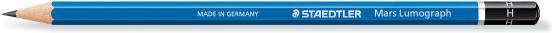 Actual product image Staedtler MARS LUMOGRAPH - Pencil (2 mm, H, 1 x)