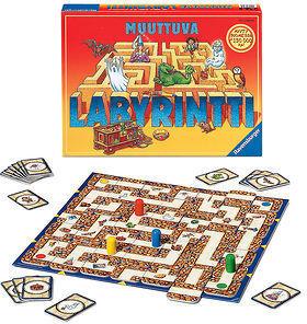 Ravensburger Muuttuva Labyrintti -lautapeli (Deutsch, Spanisch, Französisch, Italienisch)