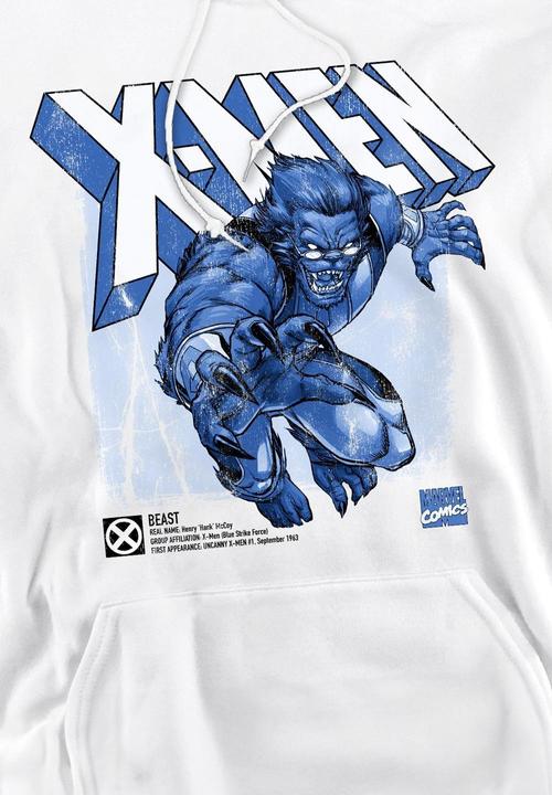 Immagine prodotto X-Men Felpa con Cappuccio La Bestia Uomo (S)