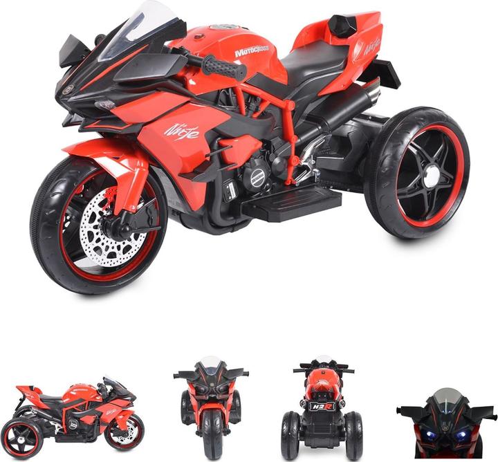 Produktbild Moni Kinder Motorrad Ninja drei Räder (12 V)