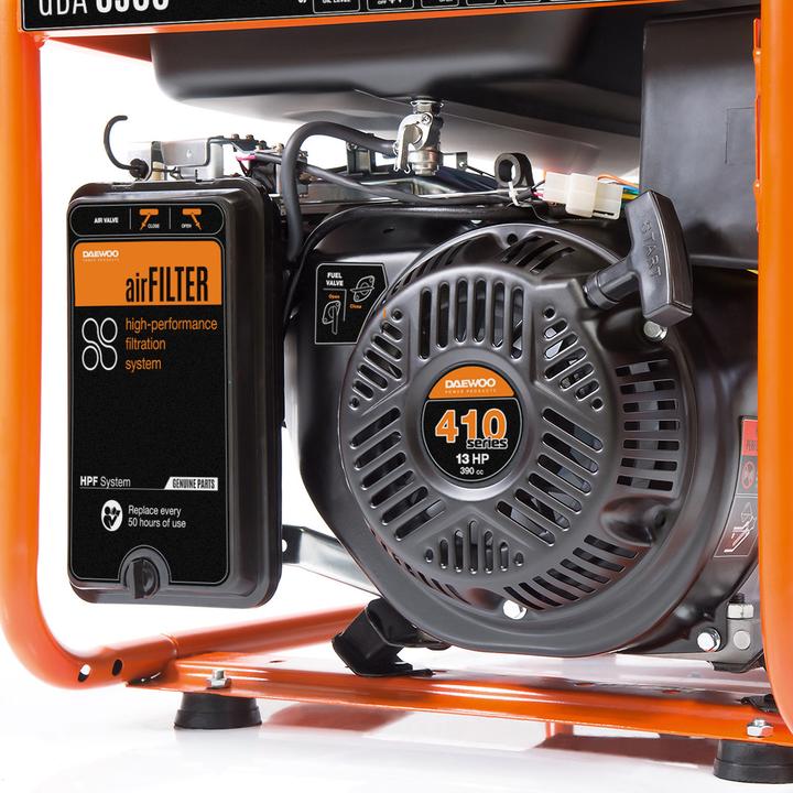 Produktbild Daewoo Power Products Benzingenerator GDA 6500E (5500 W, 30 l)