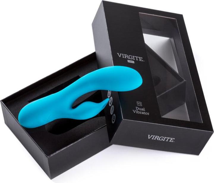 Produktbild Virgite Wiederaufladbarer Vibrator V2 Blau