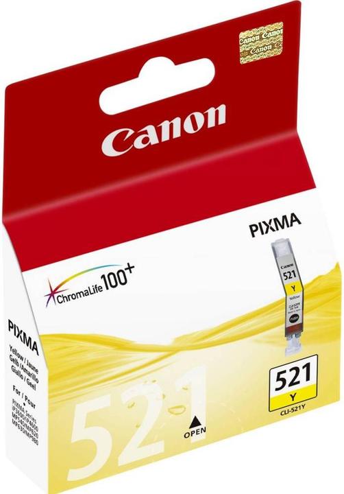 Actual product image Canon Cli-521y (Y)