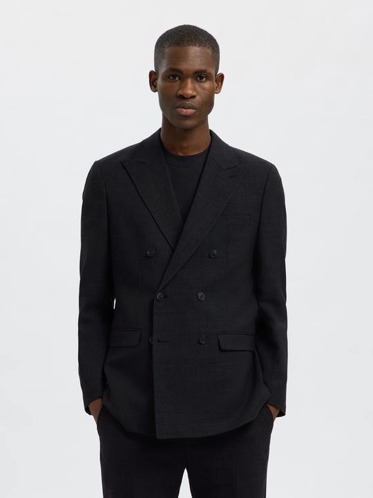 Actual product image Selected Homme Slim Fit Zweireihiger Blazer (56)