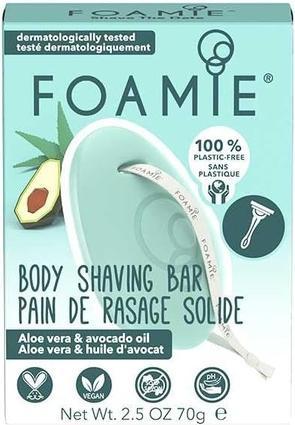 Produktbild Foamie Solid shaving foam Aloe You Very Much ( Body Shaving Bar) 70 g
