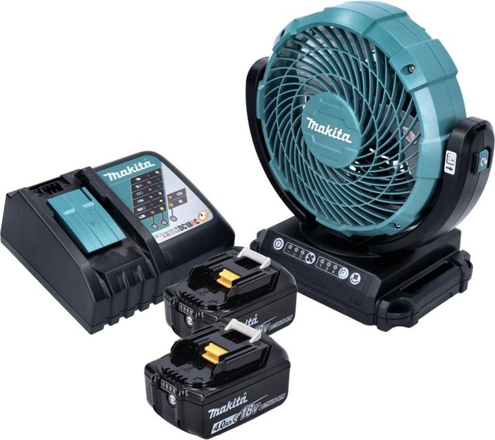 Produktbild Makita DCF 102 RM Akku Ventilator Lüfter 18 V 18 cm + 2x Akku 4,0 Ah + Ladegerät