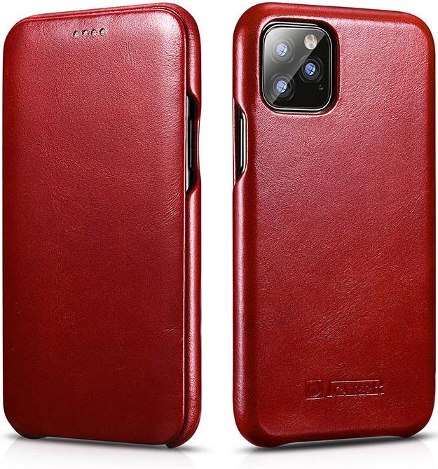 Produktbild iCarer Lederhülle mit Klappe (Apple iPhone 11 Pro Max)