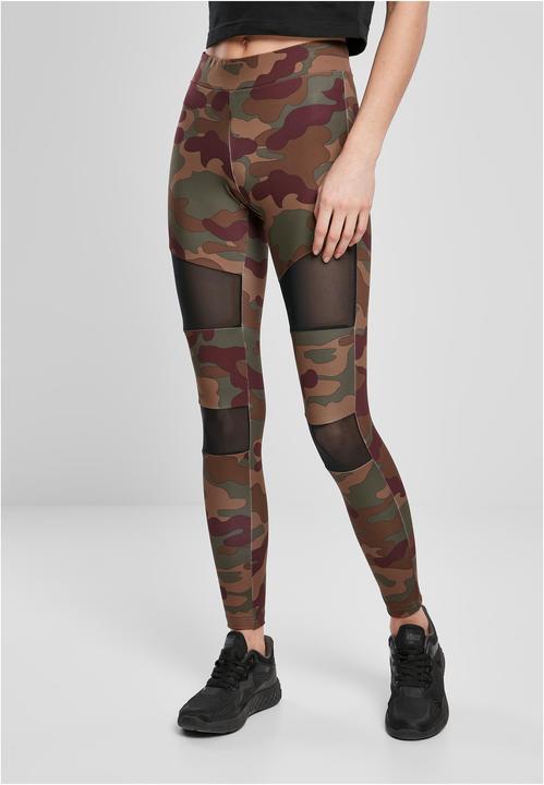 Actual product image Urban Classics Ladies Camo Tech Mesh Leggings (S)