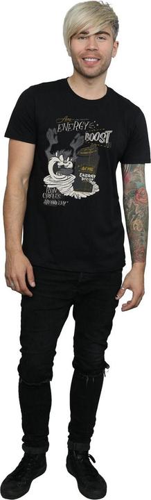 Actual product image Looney Tunes Mens Taz Energy Boost T-Shirt (S)