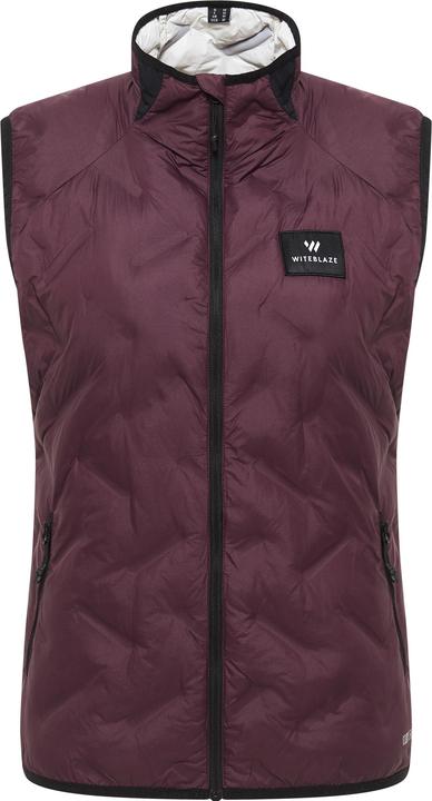 Productafbeelding Witeblaze AMITA Dames" vest gewatteerd donker aubergine XL (XL)