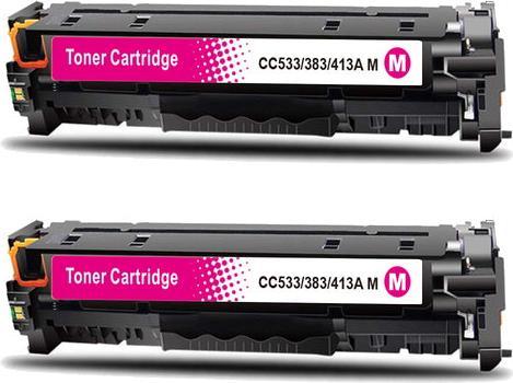 Actual product image Hermex Compatible toner for HP Color LaserJet CM2320nf MFP (M)