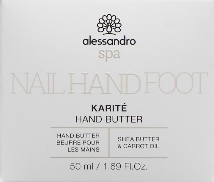 Actual product image Alessandro Spa - Hand Butter (50 ml)