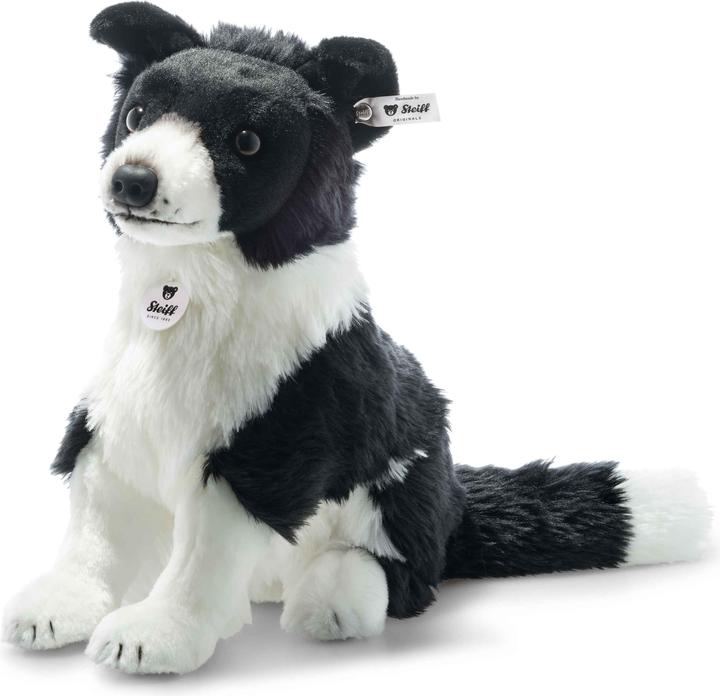 Produktbild Steiff Jaycee Border Collie, schwarz/weiss (28 cm)