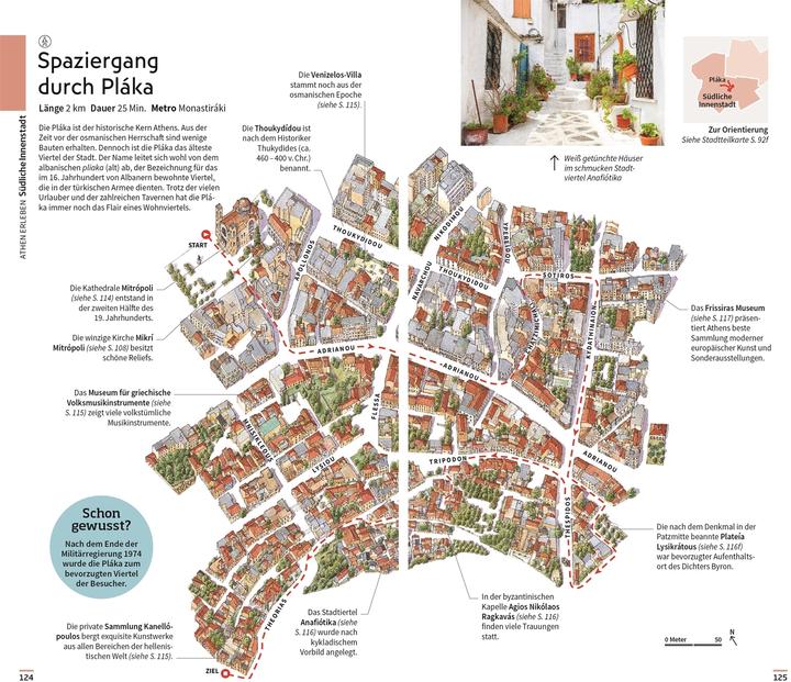Image du produit Vis-à-Vis Reiseführer Griechenland, Athen & Festland (Allemand, DK Verlag Voyage, 2024)