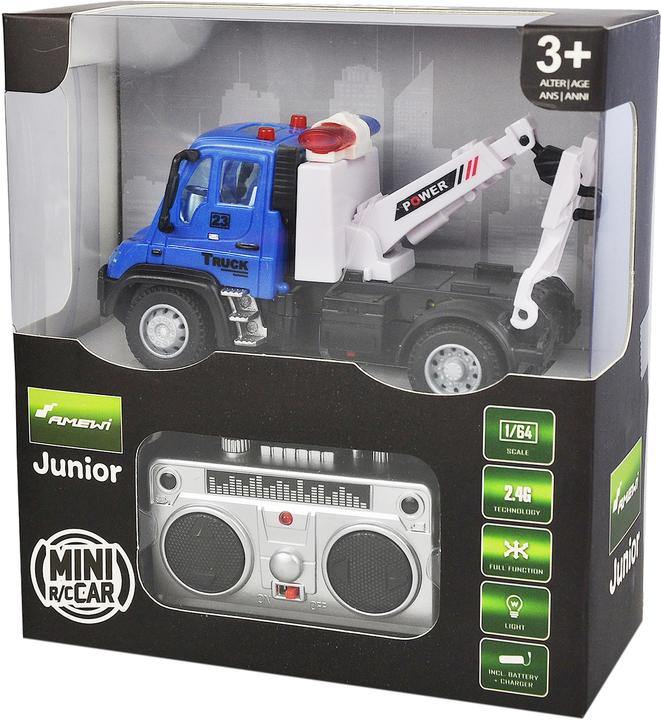 Produktbild Amewi Abschleppwagen Mini Truck, Blau 1:64, RTR (RTR Ready-to-Run)