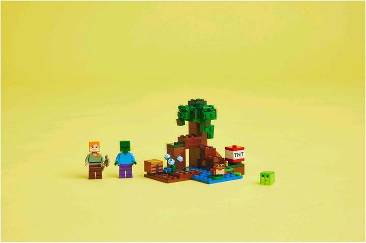 Actual product image LEGO The Swamp Adventure (21240, LEGO Minecraft)