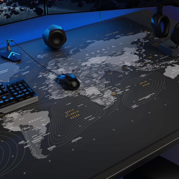 Image du produit Titanwolf Tapis de souris gaming, tapis de souris rapide XXXL, tapis de souris 1200 x 800 mm, vitesse et (XXL)