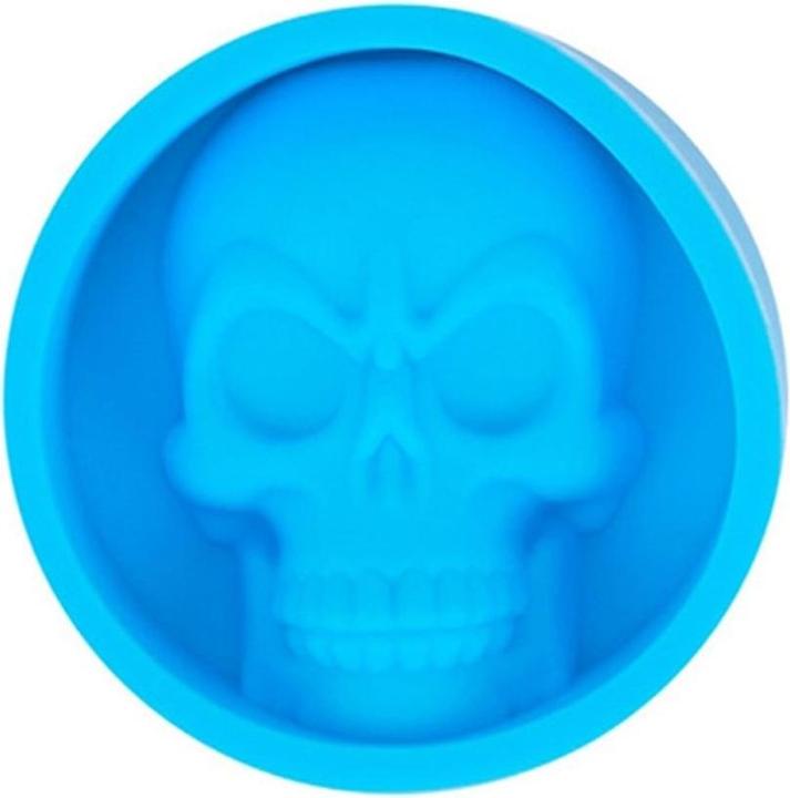 Actual product image König Design Silicone ice cube mould skull skull ice cubes ice for whiskey wine bar party