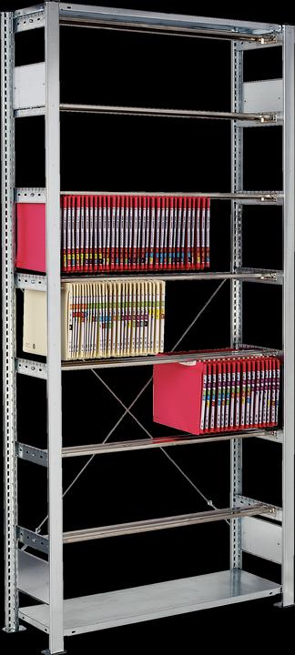 Actual product image Leitz Storage shelf system 3000 (105.5 x 33.5 x 220 cm)