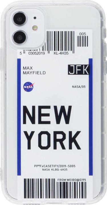 Actual product image PhoneLook Coque Boarding Card New York (Apple iPhone 12 Pro Max)