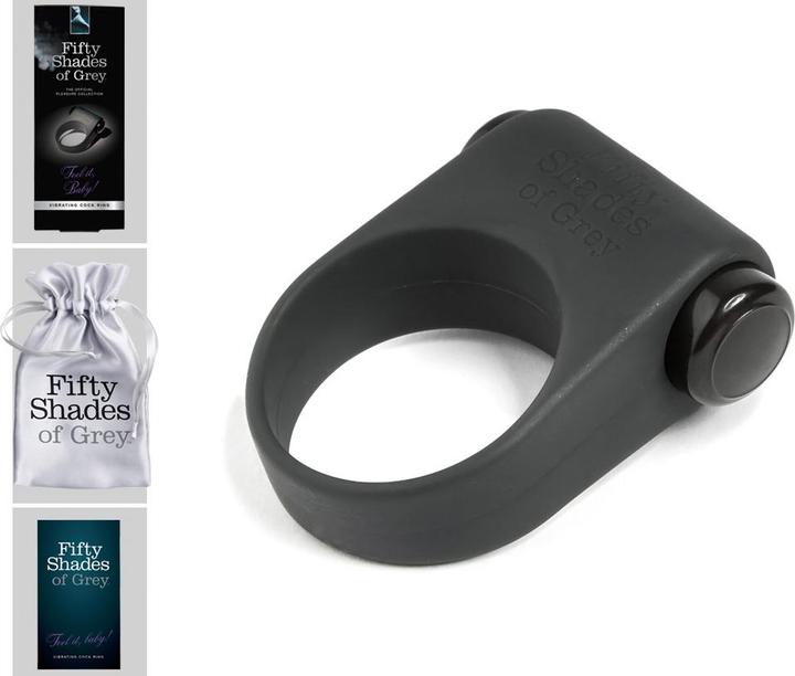 Image du produit Fifty Shades of Grey Sentez-vous le cock ring vibrant (6.40 cm)