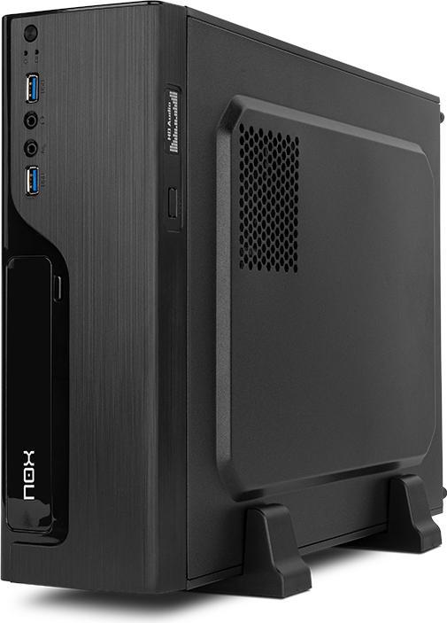Produktbild Nox Lite070 - PC - Schwarz - ITX - micro ATX - ABS - SPCC - Stahl - 7,5 cm - 25,6 cm (mATX, ITX)