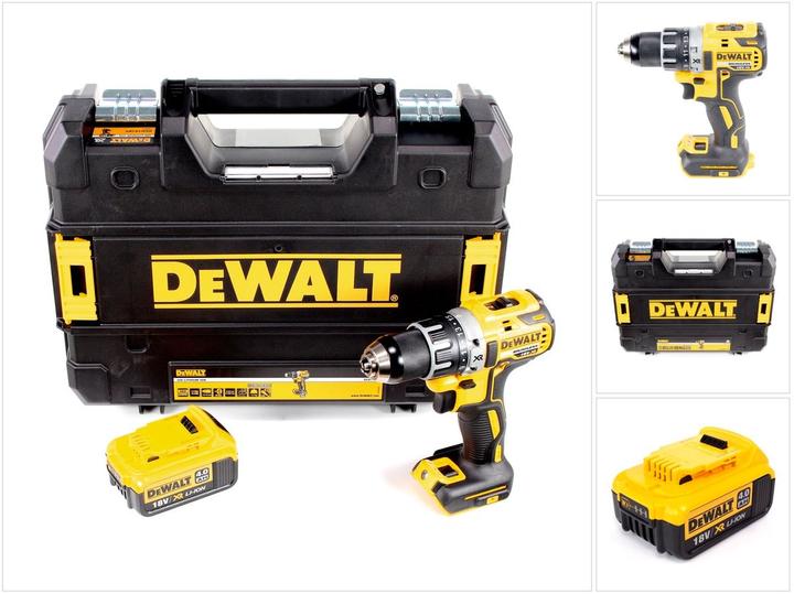 Productafbeelding DeWalt DCD 791 18 V Perceuse sans fil Brushless met houder TSTAK-Box + 1x accu DCB 182 4,0 Ah (Oplaadbare batterij)
