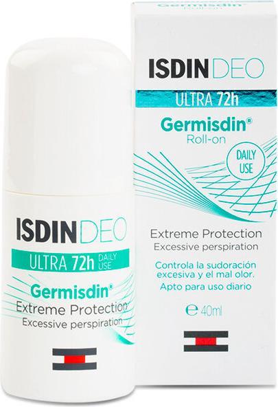 Actual product image Isdin Germisdin Rx Hh Roll On Antiperspirant 40ml (Roll-on, 40 ml)