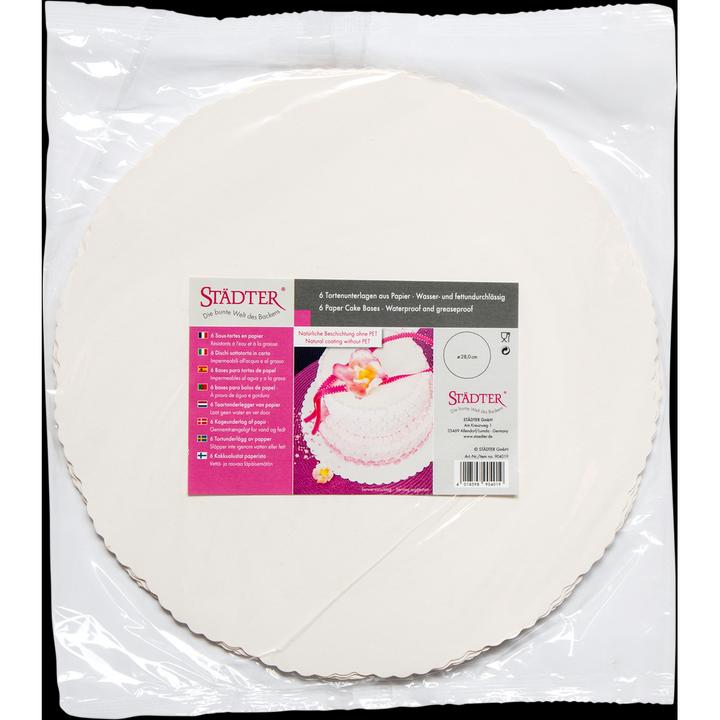 Immagine prodotto Städter Dischi a tarte ø 28 cm 6 pezzi