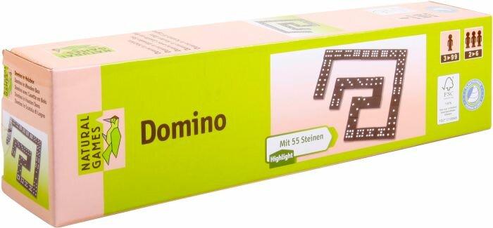 Produktbild Natural games Gesellschaftsspiel Domino (Deutsch)