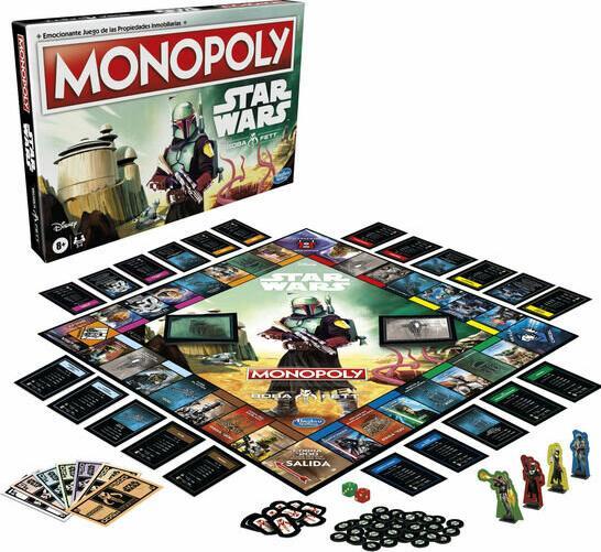 Produktbild Hasbro Spanisches Star Wars Boba Fett Monopoly-Spiel