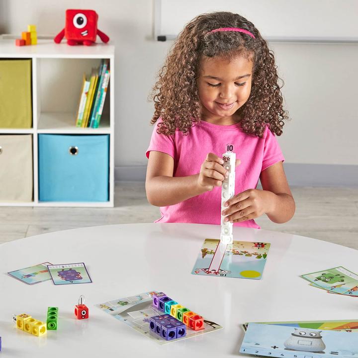 Immagine prodotto Learning Resources Set di attività MathLink® Cubes Numberblocks® 1-10 (Tedesco, Olandese, Spagnolo, Francese)