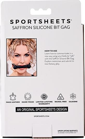 Actual product image Sportsheets - Saffron Silicone Bit Gag
