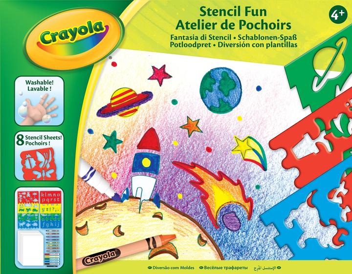 Image du produit Crayola peinture au pochoir