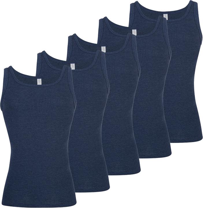 Actual product image ESGE Pack of 5 - fine rib jeans undershirt (L)
