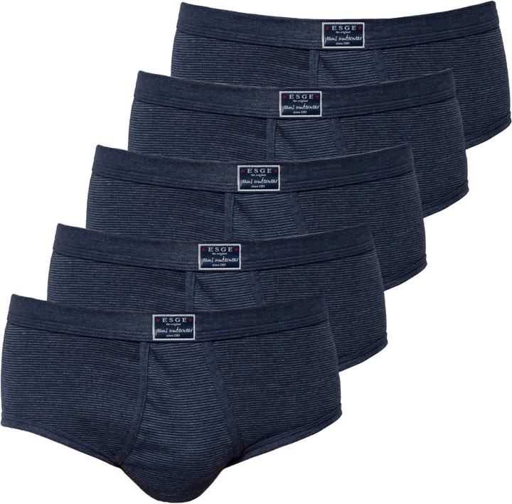 Immagine prodotto ESGE Confezione da 5 - Slip di jeans a costa fine con pannello in rete (M, Confezione da 5 pezzi)