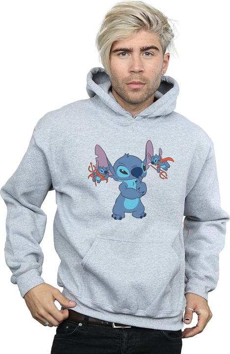 Image du produit Disney - Sweat à capuche LILO AND STITCH LITTLE DEVILS - Homme (L)