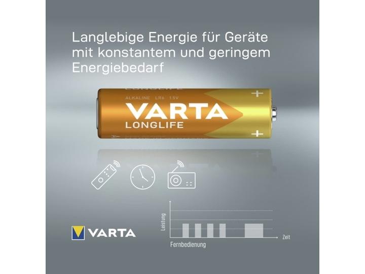 Actual product image Varta Longlife (12 pcs., AA, 2800 mAh)