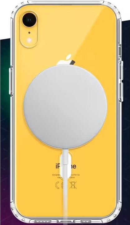 Actual product image Screenguard Magnetic Apple iPhone Xr Clear Case MagSafe Cover (Apple iPhone XR)