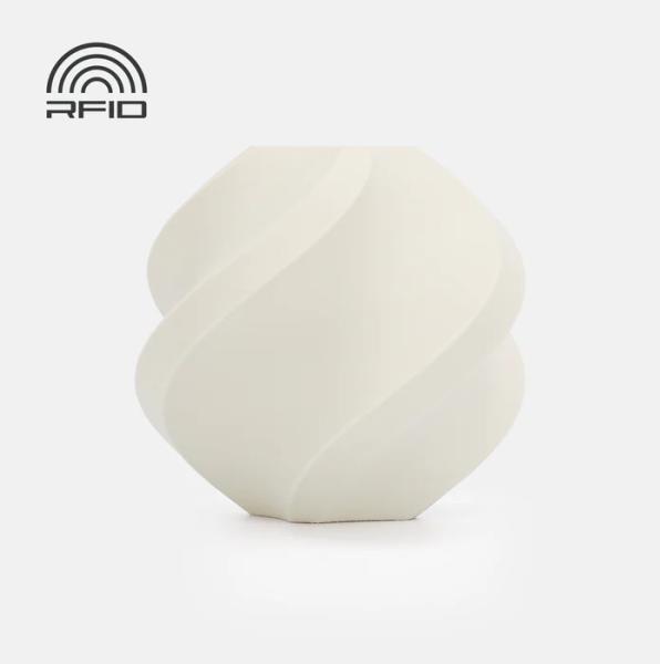 Actual product image Bambu Lab - PLA Matte Refill - Bone White - 1.75mm (PLA, 1.75 mm, White)