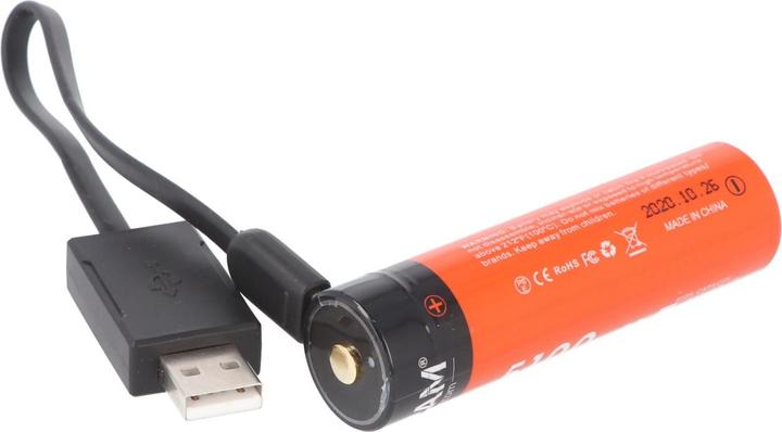Immagine prodotto AceBeam Batteria agli ioni di litio 21700 con potente corrente di scarica da 5100mAh USB-C max. 20A, 77,8 x (1 pz., 21700, 5100 mAh)