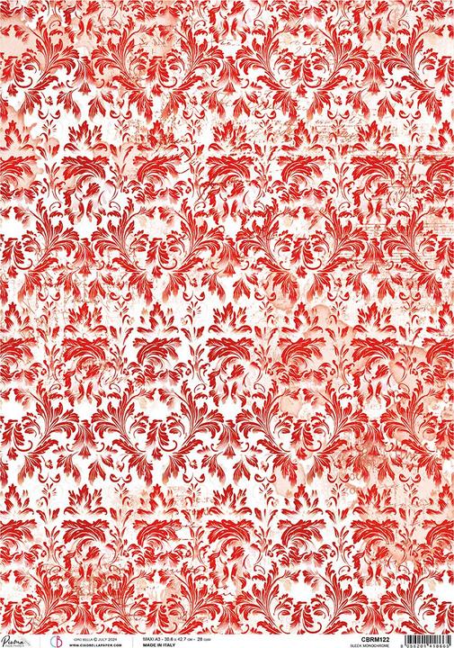 Nutritional values and ingredients Ciao Bella Motif straw floss "Paris Je t'aime - Elegant Red", DIN A3 (28 g/m²)