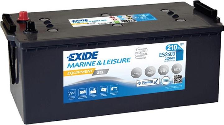 Actual product image Exide Equipment gel (12 V, 210 Ah)