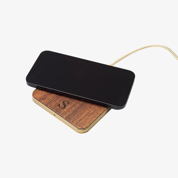 Produktbild Safari Selection Ladestation Wireless Charger carminrot (10 W)