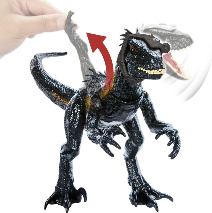 Actual product image Jurassic World Track 'N Attack Indoraptor SIOC
