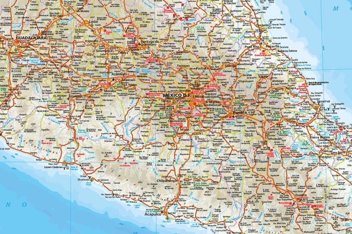 Immagine prodotto mappa Messico 1 : 2.250.000 2250000