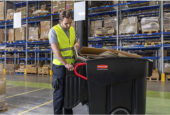 Produktbild Rubbermaid Mobiler Abfallsammler Mega BRUTE® (400 l)